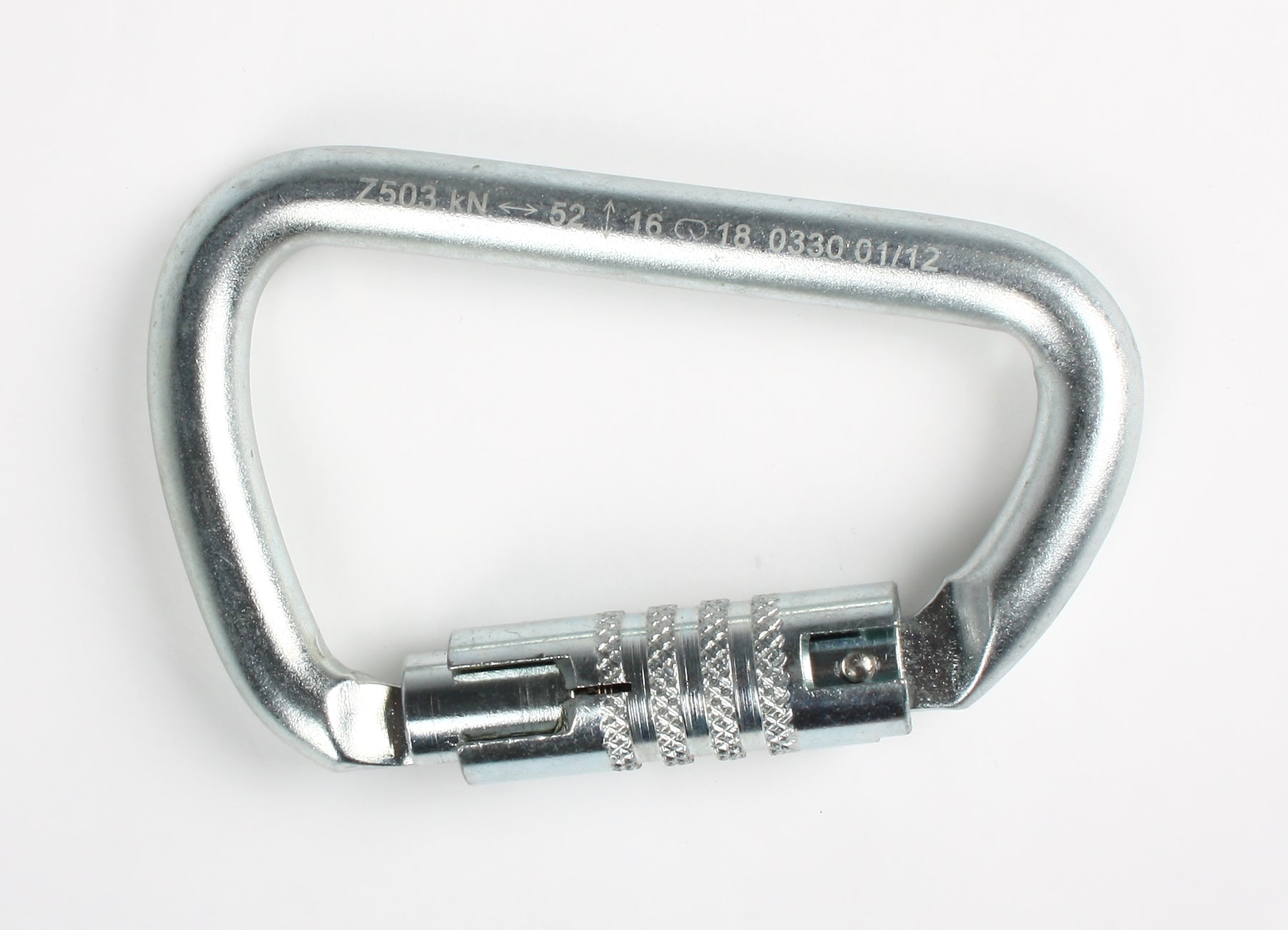 Mousqueton Acier zingué Z503